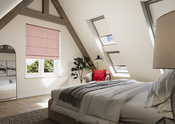 The British Stripe Co. Mary, London No.3 - Twist&Fit Roman Blind - Image 7